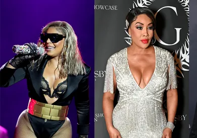 Collage of Ashanti, Vivica A. Fox &amp; Eva Marcille