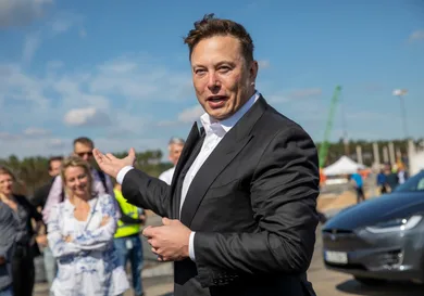 Elon Musk Visits Germany