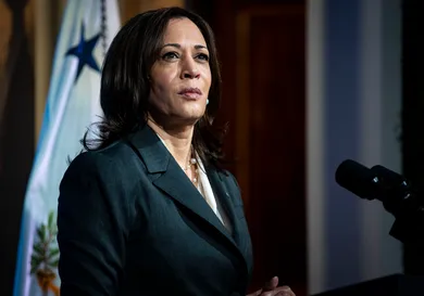 President Biden And Vice President Harris Participate In Virtual Leaders Summit On Climate