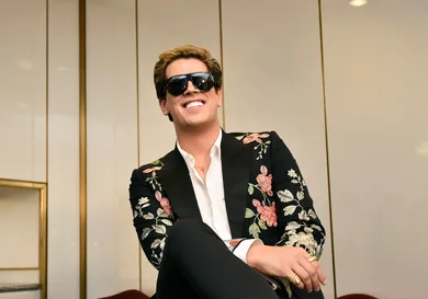 Right-Wing Commentator Milo Yiannopoulos Speaks At Parliament House