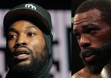 Collage of Meek Mill &amp; Garry Russell Jr