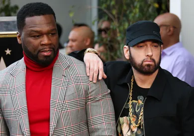 Curtis "50 Cent" Jackson Is Honored With A Star On The Hollywood Walk Of Fame
