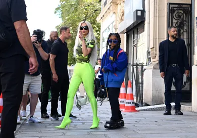 Celebrity Sightings In Paris - July 05, 2022