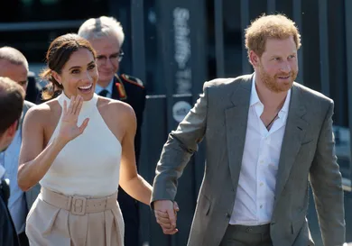 Prince Harry and Meghan visit Düsseldorf