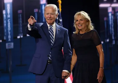 Vice Presidential Nominee Kamala Harris Addresses Virtual DNC From Delaware
