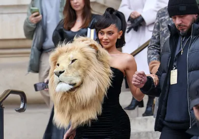 Schiaparelli : Outside Arrivals - Haute Couture Spring Summer 2023