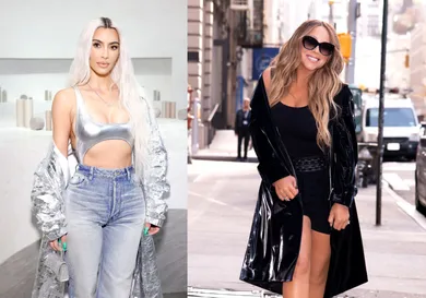 Kim Kardashian Mariah Carey