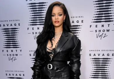 Rihanna's Savage X Fenty Show Vol. 2 presented by Amazon Prime Video  Step and Repeat