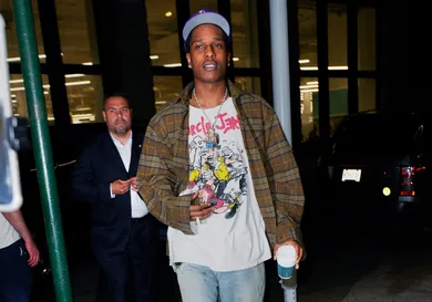 Celebrity Sightings In New York City - August 12, 2022