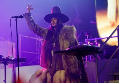 Erykah Badu Performs At The Royal Festival Hall