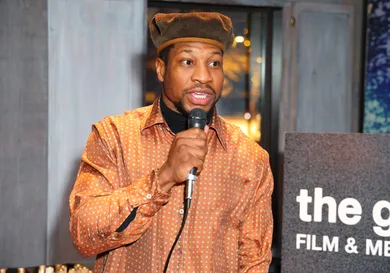 Jonathan Majors And Jeffrey Sharp Host Gotham Sundance Dinner In Celebration Of The Sidney Poitier Initiative And Gotham Alumni