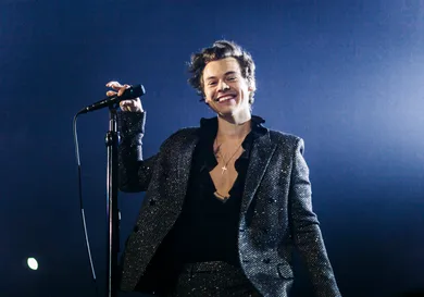 Harry Styles Performs On His European Tour At AccorHotels Arena, Paris