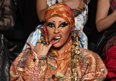 Vivienne Westwood : Front Row - Paris Fashion Week - Womenswear Spring/Summer 2023