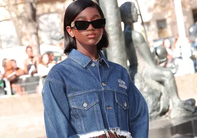 Miu Miu : Outside Arrivals - Paris Fashion Week - Womenswear Spring/Summer 2023