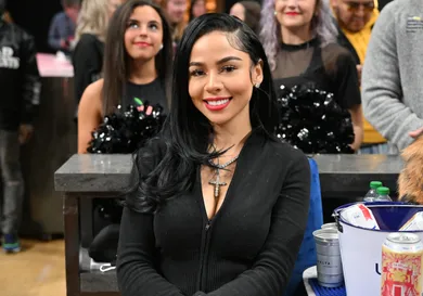 Celebrities Attend Los Angeles Clippers v Atlanta Hawks