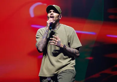 Chris Brown Performs At The O2 Arena