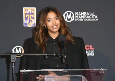 Kobe Bryant's Hand And Foot Prints Placed At TCL Chinese Theatre Forecourt