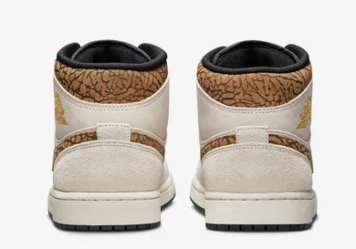 Air-Jordan-1-Mid-SE-Brown-Elephant-Print-DZ4129-102-5