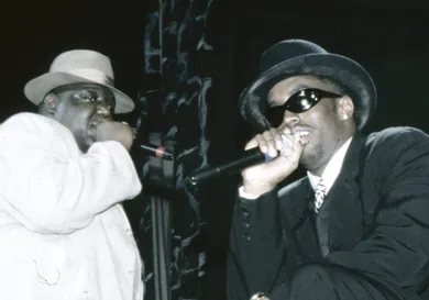 The Notorious BIG &amp; Sean Combs Performing