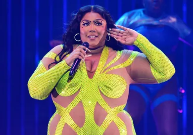 Lizzo Performs At The O2 Arena