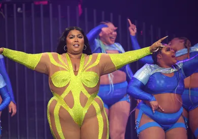 Lizzo Performs At The O2 Arena