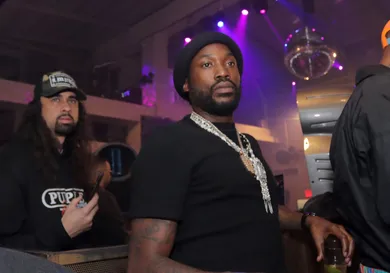 Meek Mill Visits Harbor NYC