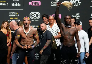 UFC 287 Ceremonial Weigh-in