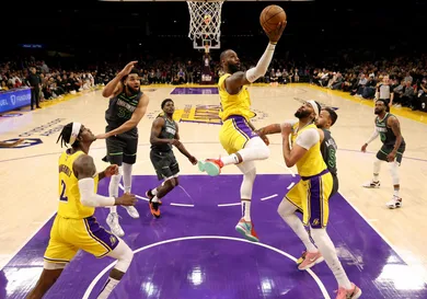 Minnesota Timberwolves v Los Angeles Lakers - Play-In Tournament