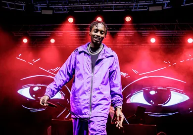 Lil Tjay Performs In Milan