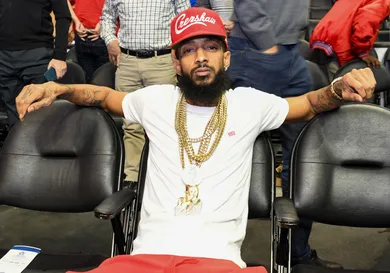 Celebrities At The Los Angeles Clippers Game