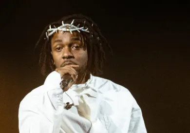 Kendrick Lamar Glastonbury Festival 2022 - Day Five