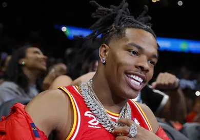 Lil Baby Orlando Magic v Atlanta Hawks