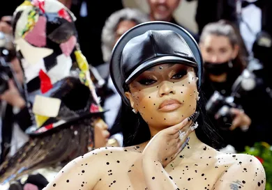 Nicki Minaj The 2022 Met Gala Celebrating "In America: An Anthology of Fashion" - Arrivals