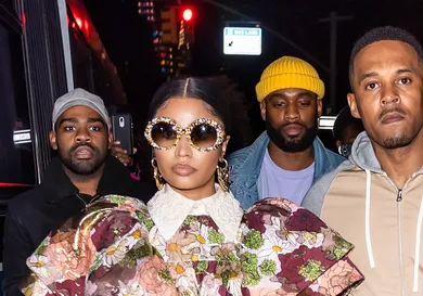 Nicki Minaj Celebrity Sightings In New York City - February 12, 2020