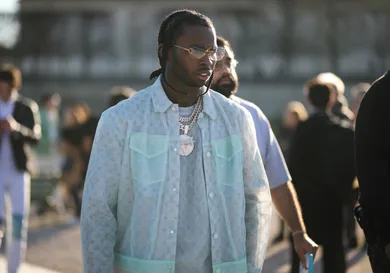 Street Style - Paris Fashion Week - Menswear F/W 2020-2021 : Day Three