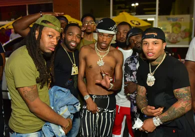 Lil Baby Hosts Empire Lounge