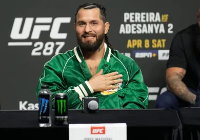 MMA: APR 06 UFC 287 Press Conference