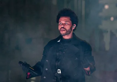 The Weeknd Performs At Mercedes-Benz Stadium