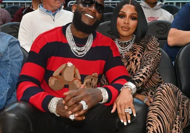 Celebrities Attend Memphis Grizzlies v Atlanta Hawks