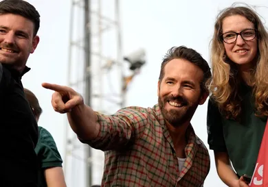 Wrexham FC Celebrate Promotion To League Football With Bus Parade