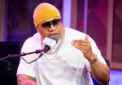 LL COOL J Hosts 'Salute The Sample' On SiriusXM's Rock The Bells Radio At The SiriusXM Miami Studios