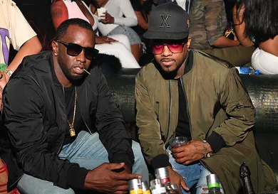 P. Diddy Hosts XS Lounge