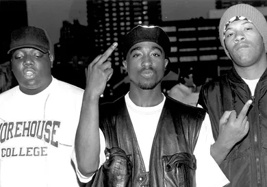 Tupac Shakur At Club Amazon