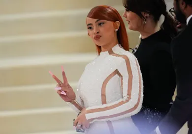 The 2023 Met Gala Celebrating "Karl Lagerfeld: A Line Of Beauty" - Street Sightings