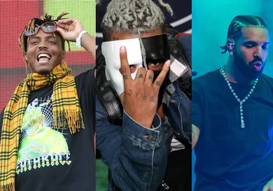 Juice-WRLD-XXXTentaction-Drake-Most-Streamed