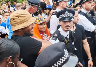 Nicki Minaj Sighting In London