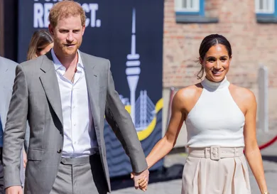Prince Harry and Meghan visit Düsseldorf