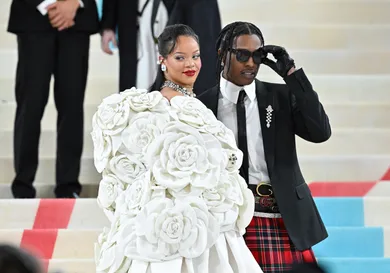 The 2023 Met Gala Celebrating "Karl Lagerfeld: A Line Of Beauty" - Street Sightings