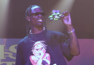 Travis Scott Performs At E11EVEN During 2023 Miami Race Week