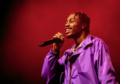 Lil Tjay Performs In Milan